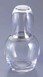 ガラス冠水瓶