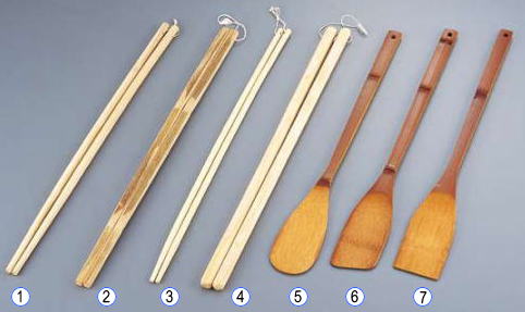 竹製麺箸　