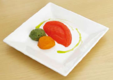 アサヒ　ソフト食シリコン型　トマト型　ＡＳＴ−Ｙ　イエロー