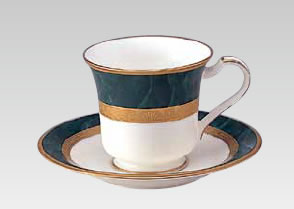 ノリタケ　ボーンチャイナ　コーヒー碗皿（６客入）　Ｙ５９５８９／４７１２　
