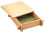 木製　角セイロ　関東型（サワラ材）　３０cm